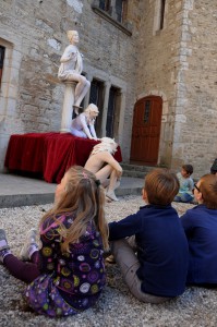 living statues France