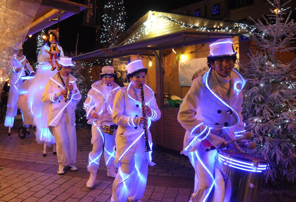 parade lumineuse fêtes de fin d'année
