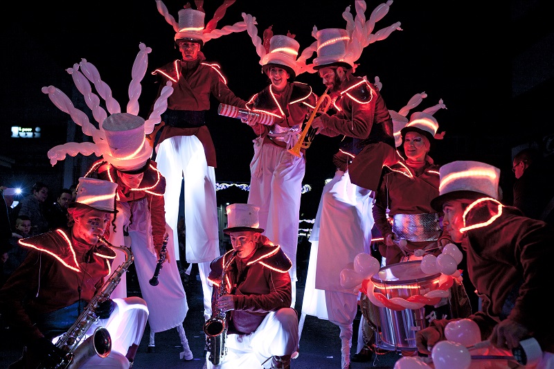 échassiers lumineux